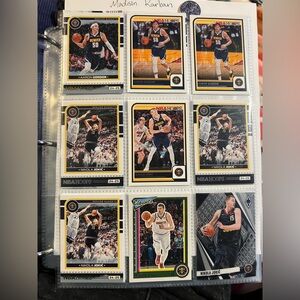 Denver Nuggets NBA Basketball Trading Cards